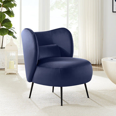 royal blue stylish lazy sofa