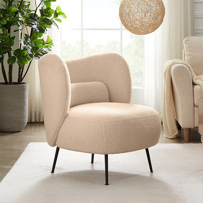 Nordic Stylish Design Lazy Sofa, Lambswool Furniture - Nestledhome