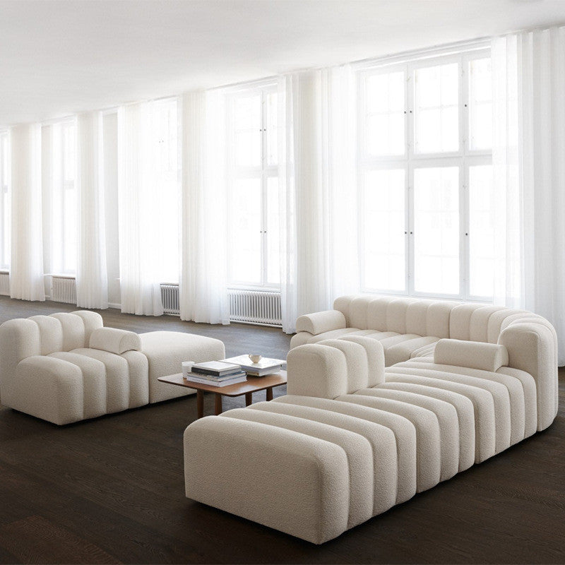 Furniture Modular Nordic Modern Piano Modular Sofa-Nestledhome