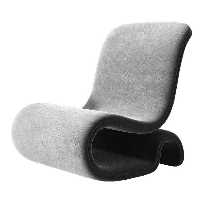 single sofa chair dark grey color